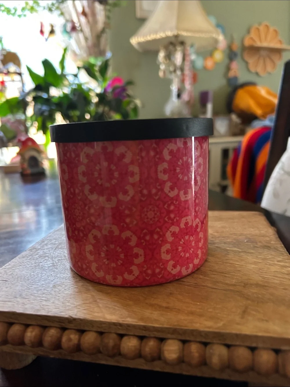 Home Collection Fresh Raspberry 3 Wick Candle 13 Oz New